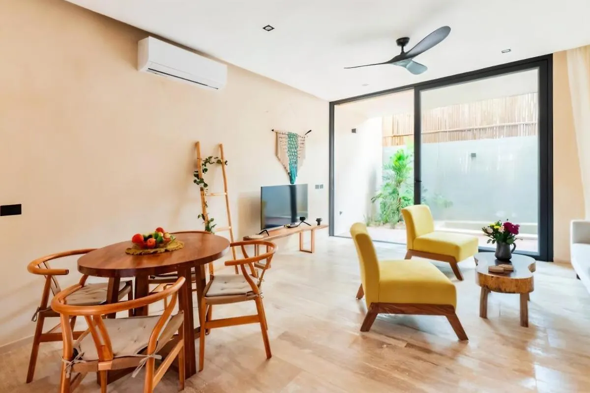 Apartment Xaana Private Pool 2 Bed Wifi 300 Mbps Rooftop Tulum