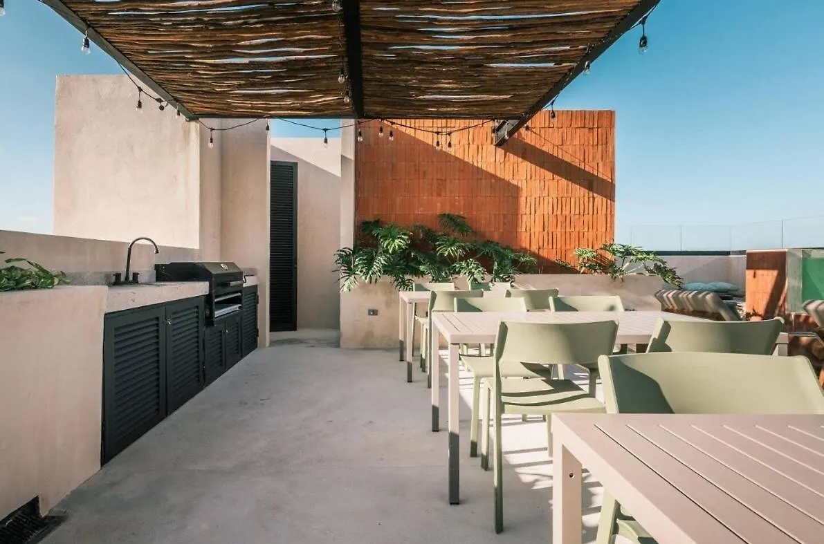 Apartment Xaana Private Pool 2 Bed Wifi 300 Mbps Rooftop Tulum